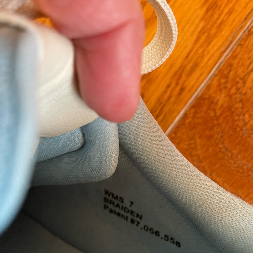 Dolce Vita Light Blue Athletic Shoes - Picture 5 of 5